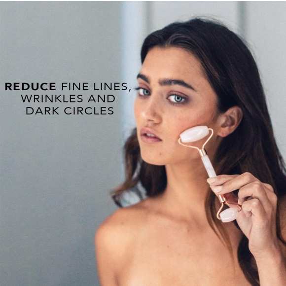 Kitsch 🩷 Face Massager Rose Quartz Face Roller - Picture 6 of 11